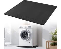 Anti vibratie mat wasmachine 60x60 cm dubbelzijdig antislip waterdichte onderlegmat voor wasmachine en droger