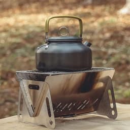 Draagbare Barbecue - Houtskool Barbecue - Met Opbergzak - Opvouwbare Barbecue - RVS - 28,5 x 18,5 x 13 cm - Draagbare Houtskool Grill met rooster - Barbecue Smoker - Houtskool BBQ - Voor Picknick, Kamperen en Buitenactiviteiten - Festival BBQ — thumbnail 3