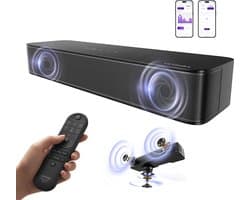 ULTIMEA Poseidon Serie 2.1 Soundbar voor TV – met ingebouwde Subwoofer, App-besturing, Bluetooth 5.4