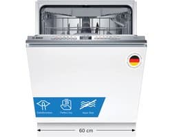 Bosch SMV6YCX02E - Serie 6 - Inbouwvaatwasser - Volledig integreerbaar - Energielabel A - Home Connect