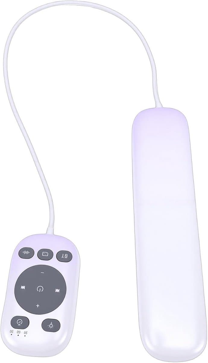 Kussenluidspreker Om Te Slapen, Draadloze Bluetooth 5.4 Mini-luidspreker Onder Kussen Witte Ruisgenerator met 36 Geluiden 3 Automatische Uitschakeltimer, voor Zijlichte Slapers (PURPLE) — afbeelding 1