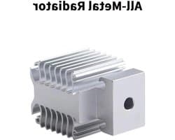 Aluminium Koellichaam - Radiator Blok - 3D Printer Koeling - Volledig Metalen Ontwerp - 7.62 x 5.08 cm - Zilver
