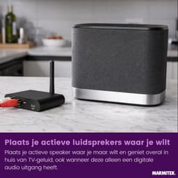 Marmitek Audio Anywhere 730 draadloze audio zender en ontvanger - Toslink & ARC - Draadloos audio — thumbnail 4