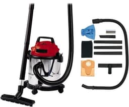 Intelectro Stofzuiger - Transformeer je Schoonmaakroutine met onze Krachtige Stofzuiger - Roestvrijstalen Reservoir van 12 liter en Handige Accessoires - Droog/Nat Stofzuiger - 12L - 1250W - Rood/Zwart - Levering Sneller dan Aangegeven! — thumbnail 1