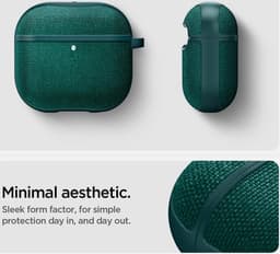 Spigen Urban Fit geschikt voor AirPods 4 Hoesje - Groen — thumbnail 5