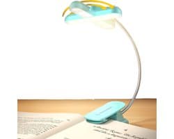 CRLYN® Leeslampje voor Boek - Loeplamp voor in Bed - Lamp met Klem