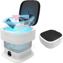 Mini Wasmachine - Voor Kleine Wasgoed - Meerdere Programma's — thumbnail 1