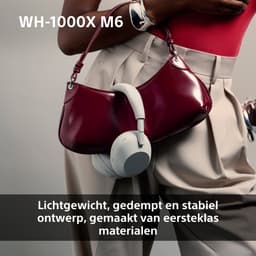 Sony WH-1000XM6 - Draadloze koptelefoon met Noise Cancelling - Roze — thumbnail 17