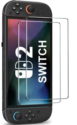 YONO Screen Protector Set – Geschikt voor Nintendo Switch 2 – Gehard Glas 2 Stuks – 9H Hardheid, Krast Niet en Bubbelvrij — thumbnail 1
