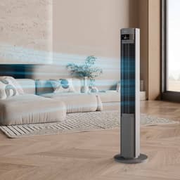 Duux Elevate – Stille Torenventilator met Ionisator – 26 Snelheden & Slaapmodus - Grijs — thumbnail 3