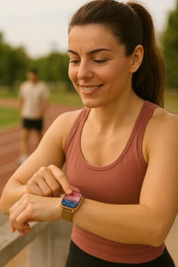 Parya Official gold smartwatch met stappenteller — thumbnail 5