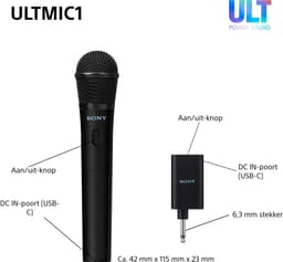 Sony ULT MIC - Draadloze Microfoonset — thumbnail 2