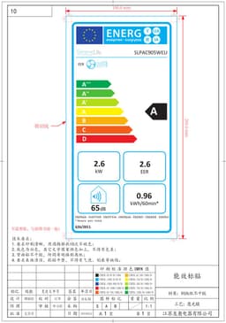 Serenelife Mobiele Airco - 9.000 BTU Wi-Fi Geactiveerde Binnen Airco - Draagbare Airconditioner Ruimtes tot 28 m2 — thumbnail 2