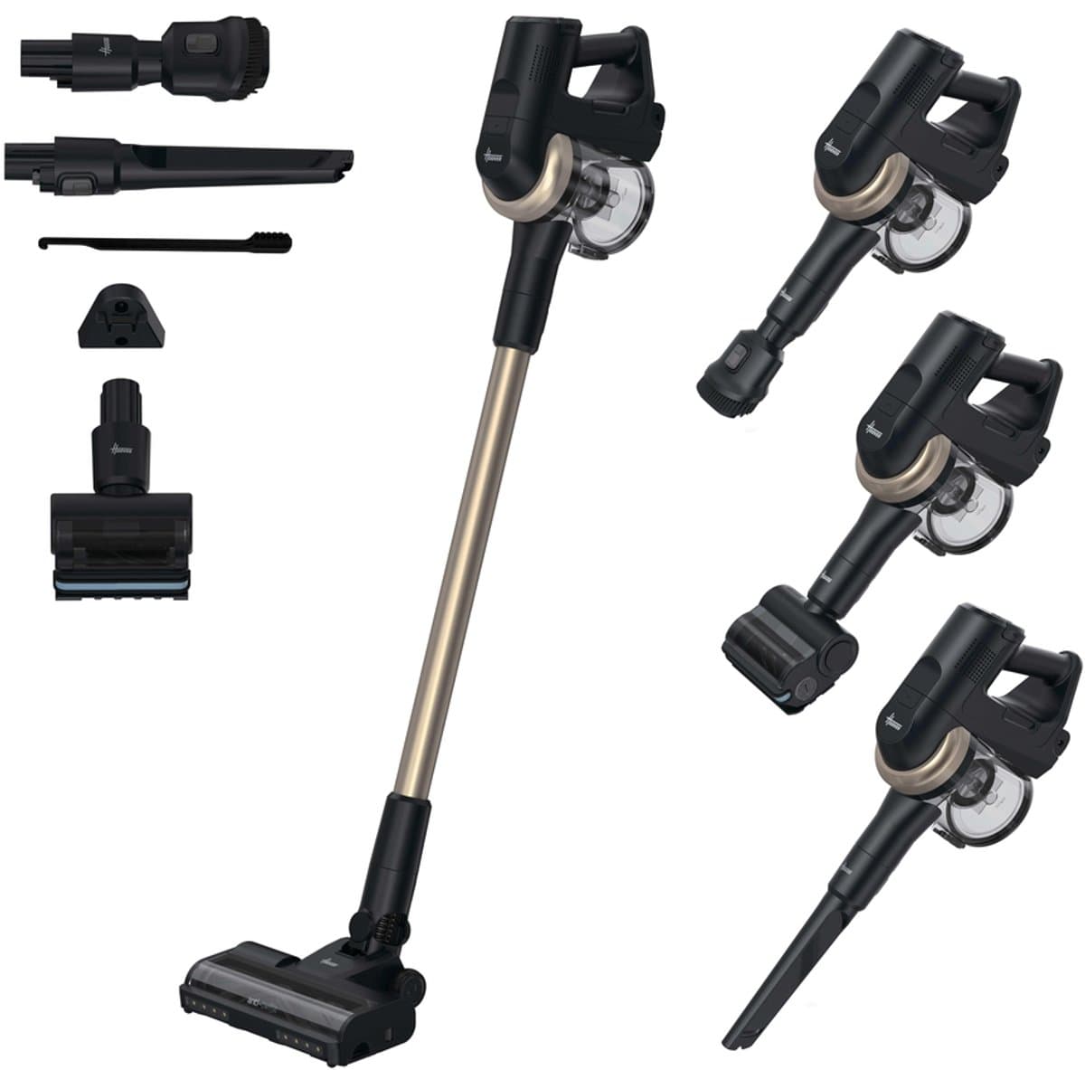 Hoover HF4 Plus Pet - Draadloze Steelstofzuiger geschikt voor dierenharen - 70 min - HEPA-filter - LED-verlichting - Inclusief opzetstukken - Kruimeldief - Mini Turboborstel voor huisdierenharen - HF4P10P 011 — afbeelding 1