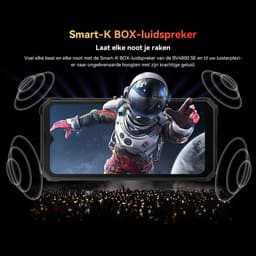 Blackview BV4800 SE - Robuuste Smartphone - 12GB RAM - 64GB - 6,56 inch - Dual 4G LTE - Android 15 - IP68 Waterdicht - NFC - GPS - Oranje — thumbnail 2