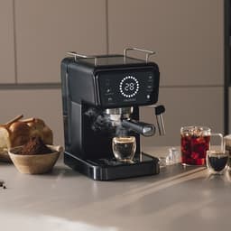 Cecotec Power Espressomachine - ColdBrew Systeem - Ingebouwd Stoompijpje en Kopjesverwarmer - Touchscreen Bediening en Afneembaar Reservoir — thumbnail 3