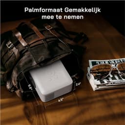 Zavira® Mini beamer - Projector - Scherm - Wit - 1080P Full HD — thumbnail 5