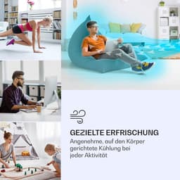 Mobiele Airco - Airconditioning - Ventilatoren - Airco Zonder Afvoerslang - Zwart — thumbnail 4