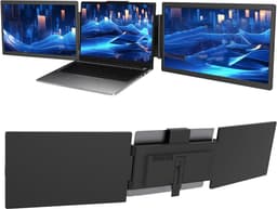 CLGP® Portable Monitor - Tri Screen - Laptop Uitbreider - Full HD — thumbnail 1