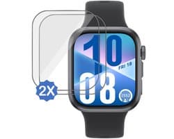 2x Screenprotector geschikt voor Huawei Watch Fit 4 - Folie Screen Protector
