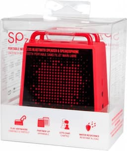 Antec - SPzero - Bluetooth Speaker - Waterbestendig - Rood/Zwart - Speaker Bluetooth — thumbnail 3