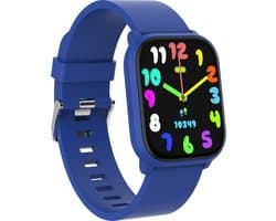 Denver Smartwatch Kinderen - Bellen/SMS/Whatsapp - Voor Android & iOS - Stappenteller - Slaapactiviteit - Hartslag, Bloeddrukmeter, Sportmodus - SWK120BU