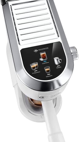 DeLonghi Dedica Duo EC890.WI Espresso Coffee Machine - White — thumbnail 2