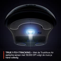 SteelSeries Rival 3 Wireless Gen 2 Draadloze Gamingmuis - Zwart - 2.4Ghz & Bluetooth - 18.000 DPI - 200 uur accu — thumbnail 4