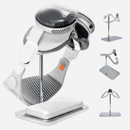 Macally VPSTAND Apple Vision Pro stand met accuhouder — thumbnail 1