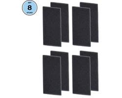 Bramokava 8x Filter geschikt voor Droger Whirlpool Bauknecht Ignis - 481010354757 - 220 x 110 mm - Spons Foam Schuimfilter — thumbnail 1