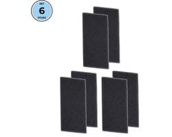 Bramokava 6x Filter geschikt voor Droger Whirlpool Bauknecht Ignis - 481010354757 - 220 x 110 mm - Spons Foam Schuimfilter — thumbnail 1