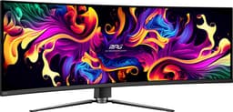 MSI MPG 491CQPX QD-OLED - QD-OLED Curved Ultrawide Gaming Monitor - 240 Hz - 0.03 ms - USB-C PD 98W — thumbnail 4