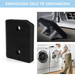 Bramokava 3x Filter geschikt voor Miele Droger 9164761 - 210 x 155 x 30 mm - Spons Foam Schuimfilter — thumbnail 3