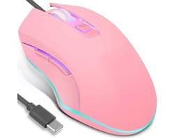 Lexium Computermuis met Draad - Computer Muis met Draad - Muis met Draad voor Laptop of PC