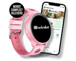 Wiesba WB56 - GPS horloge kind | 4G kinder smartwatch | Wiesba WB56 | Kinderhorloge met GPS | SOS horloge kind | Videobellen horloge kind | GPS tracker horloge kinderen | Smartwatch kinderen waterproof | Kinderhorloge schoolmodus