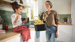 Bosch MAF671B0 Airfryer XXL - Serie 6 - 7,2L - Shake alarm - Kijkvenster - Warmhoudfunctie - 7 programma's - Tot 5 personen - Zwart — thumbnail 5