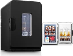Minibar - Mini Koelkast - Skincare Fridge - Zwart — thumbnail 1