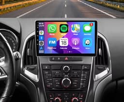 Autoradio 4/64GB met Carplay en Android Auto | Geschikt voor Opel Astra J 2009-2016 | radio scherm met navigatie | 2009 2010 2011 2012 2013 2014 2015 2016 | Vauxhall Buick Verano gtc opc — thumbnail 1