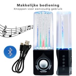 Cheqo® Dansende Water Bluetooth Speaker Draadloos - 6W Geluid - LED Lichtshow - Draadloos en Waterdicht — thumbnail 5