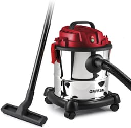 G3 Ferrari Fusto Red 20 l Trommelstofzuiger Droog en nat 1000 W Zakloos — thumbnail 2