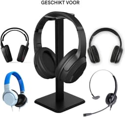 Universele hoofdtelefoonstandaard – met antislip ABS-basis voor thuis/kantoor/studio/slaapkamer — thumbnail 5