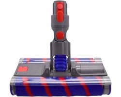 Dubbele zachte borstel, zuigmond voor Dyson V7, V8, V10, V11 en V15, voor harde vloeren