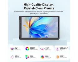 Portable Monitor - Tri Screen - Laptop Uitbreider - Full HD