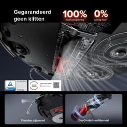 Roborock Saros 10R-Robotstofzuiger Met Dweilfunctie-22000Pa-7,98 cm Ultraslank Ontwerp-Vuildetectiesysteem-80℃ Warmwatermopwas-Zelfreinigend Station & Anti-Klit Borstels-Slimme spraakassistent-S8 maxv ultra Upgrade — thumbnail 9