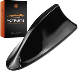 VCTparts® Universele Autoradio Haaienvin AM-FM Antenne Zwart — thumbnail 1