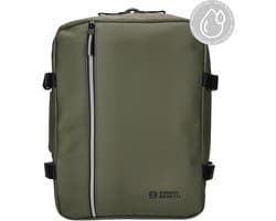 Enrico Benetti Bergen Waterproof Underseater 30x20x40cm - Cabin Rugzak - 17 inch laptop, 24L - 56004 - Olijf