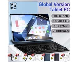 2025 Nieuwe Pad 15 Pro Tablets 16Gb 1024Gb Android 10.36 Inch 5G Dual Sim Gps Bluetooth Wifi Wps Tabletpc - Grey