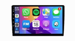 Autoradio 4/64GB met Carplay en Android Auto | Geschikt voor Vw volkswagen Golf 4 Polo Caddy Bora Jetta Transporter T5 Transporter Passat 1993-2006 | Autoradio met navigatie | 1993 1994 1995 1996 1997 1998 1999 2000 2001 2002 2003 2004 | R32 6N 9N — thumbnail 1