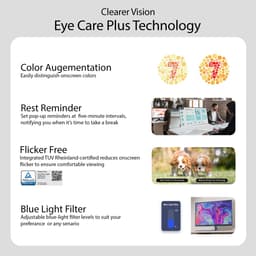 ASUS EyeCare VU249HFI-W - Full HD Monitor - IPS - 100Hz - Ingebouwde Air Purifier​ - EPEAT Gold - 24 Inch — thumbnail 14