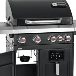 Landmann Fryton 4.1 Gasbarbecue – 3-in-1 Grillen, Bakken & Koken – BBQ met Zijbrander — thumbnail 2